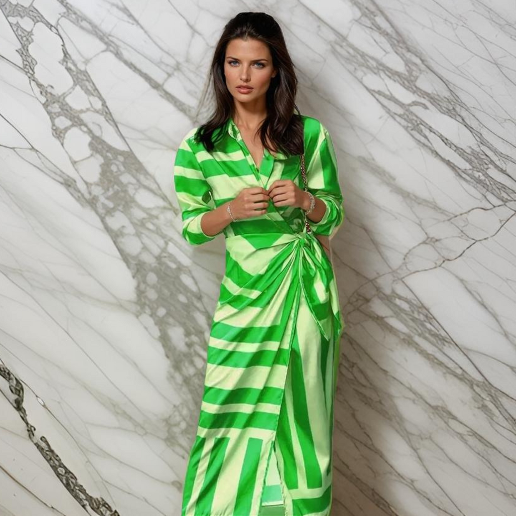 NOVERA™ | Wikkeljurk met print