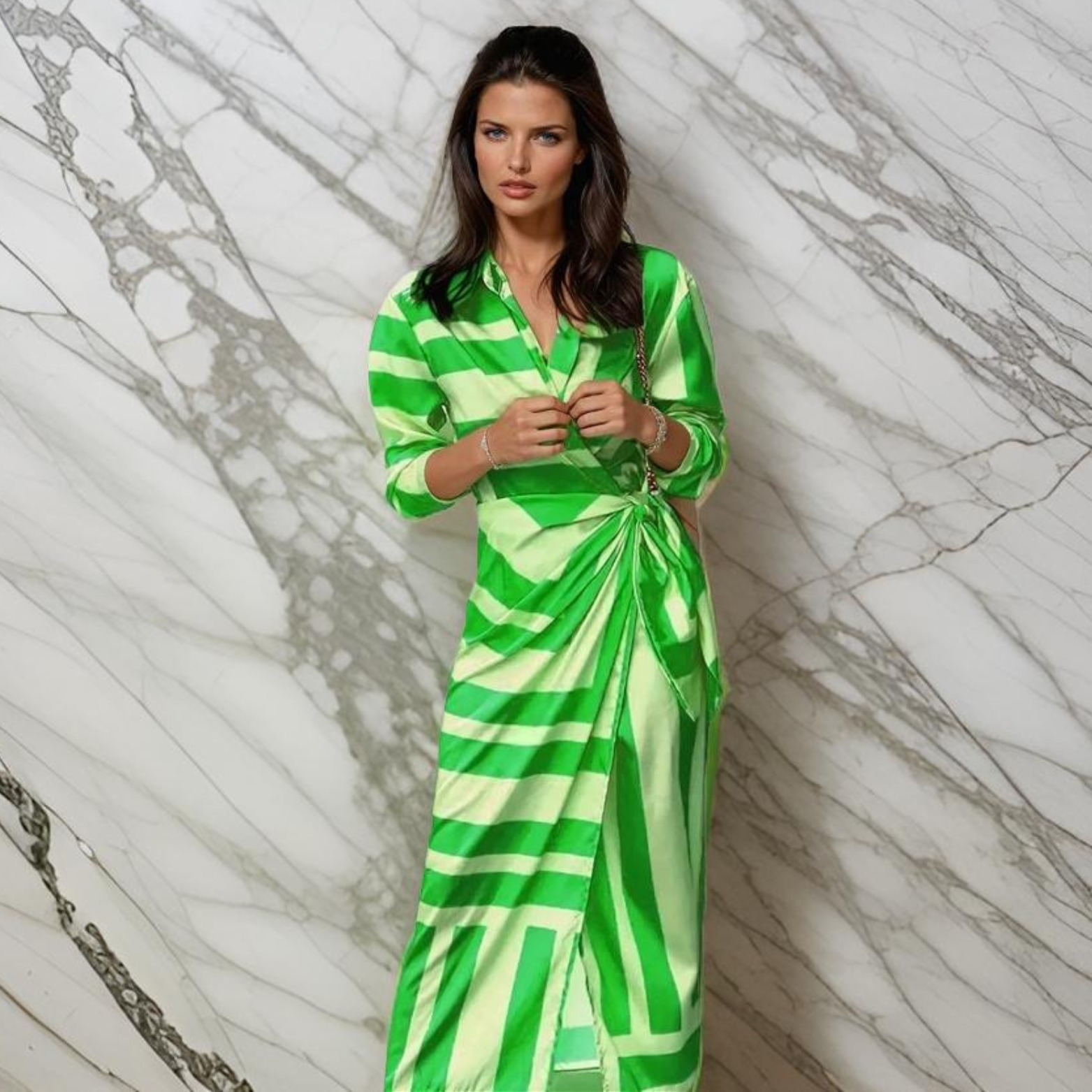 NOVERA™ | Wikkeljurk met print