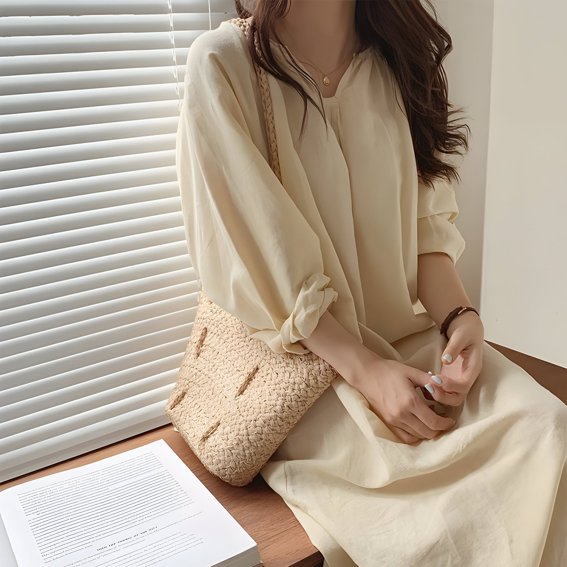 Sohye™ | Elegante Loungejurk van Katoen