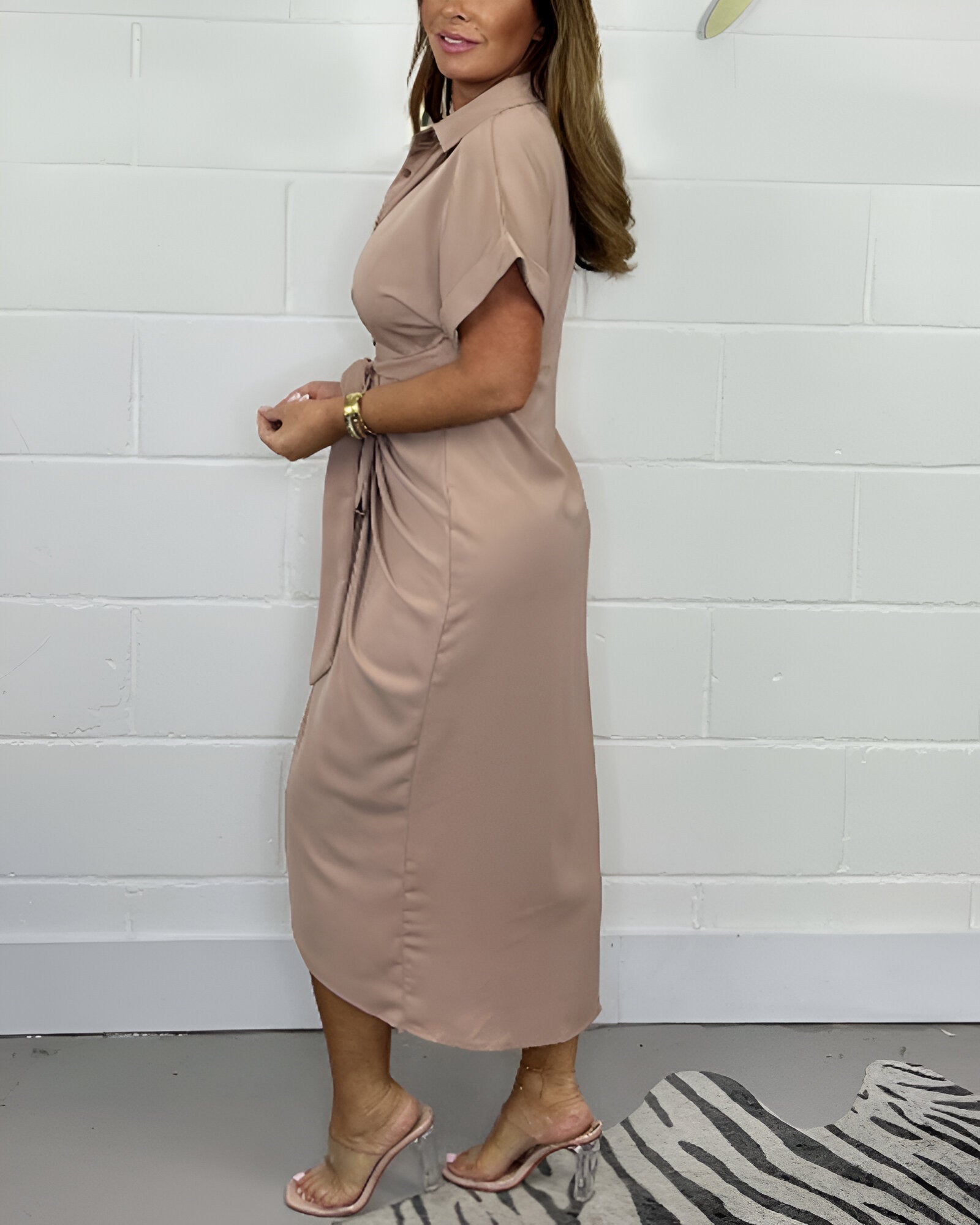 Valerie™ | Elegant Geplooide Jurk