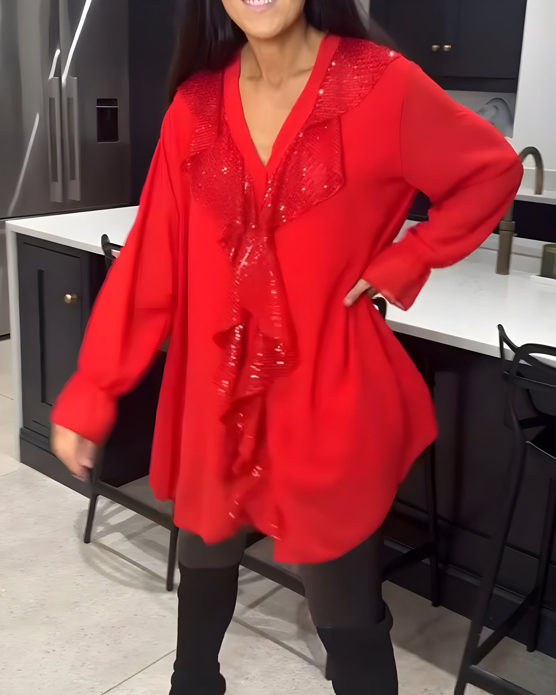 Skylar™ | Elegante Blouse met Volants