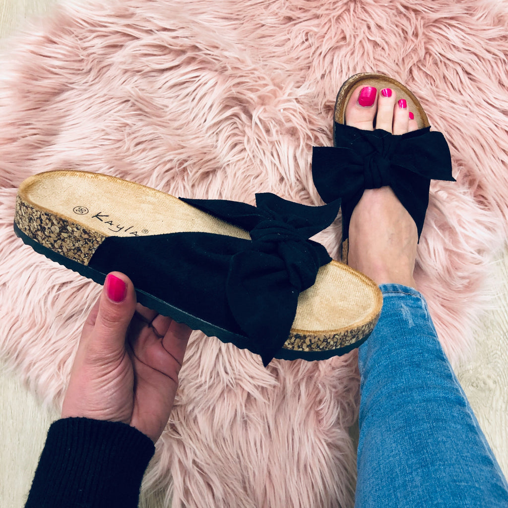 Romi Black Slipper