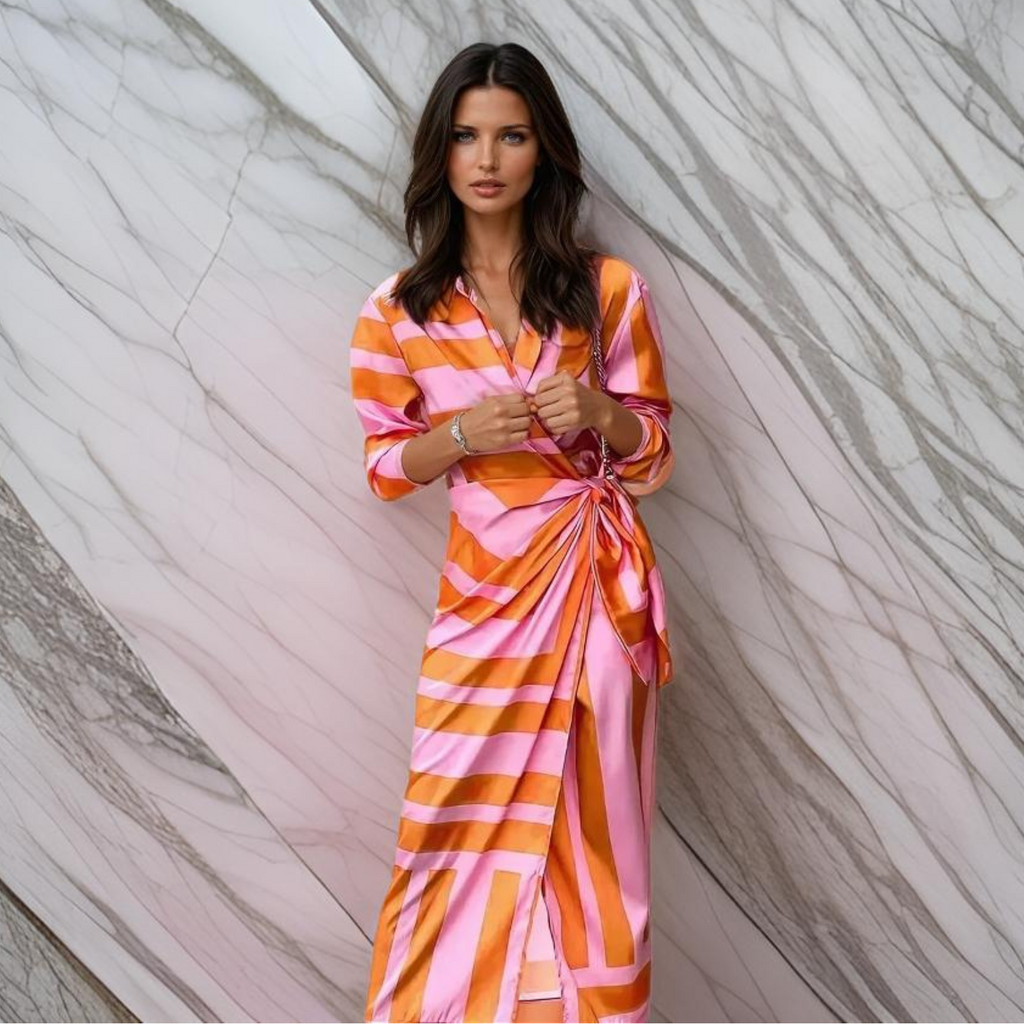 NOVERA™ | Wikkeljurk met print