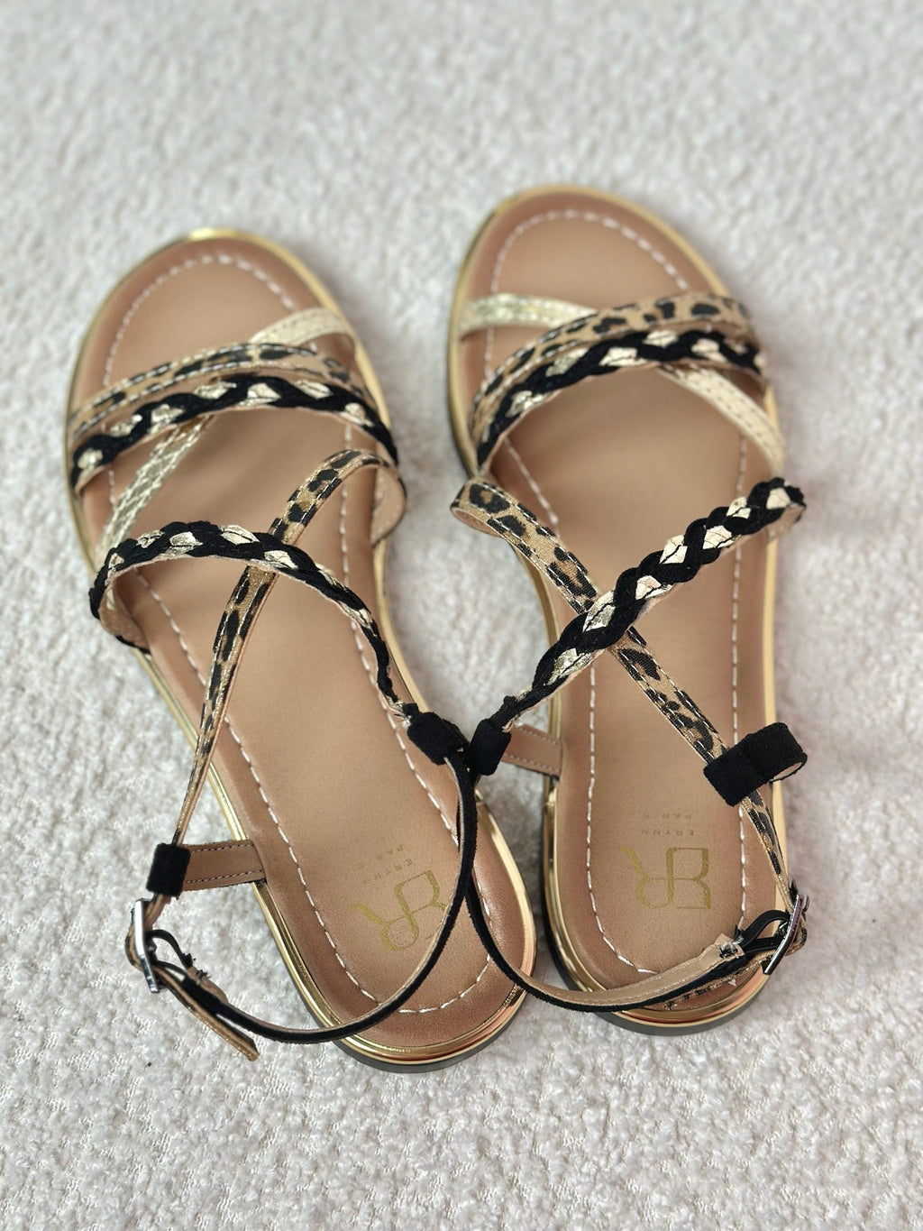 Shanina Black Sandaal