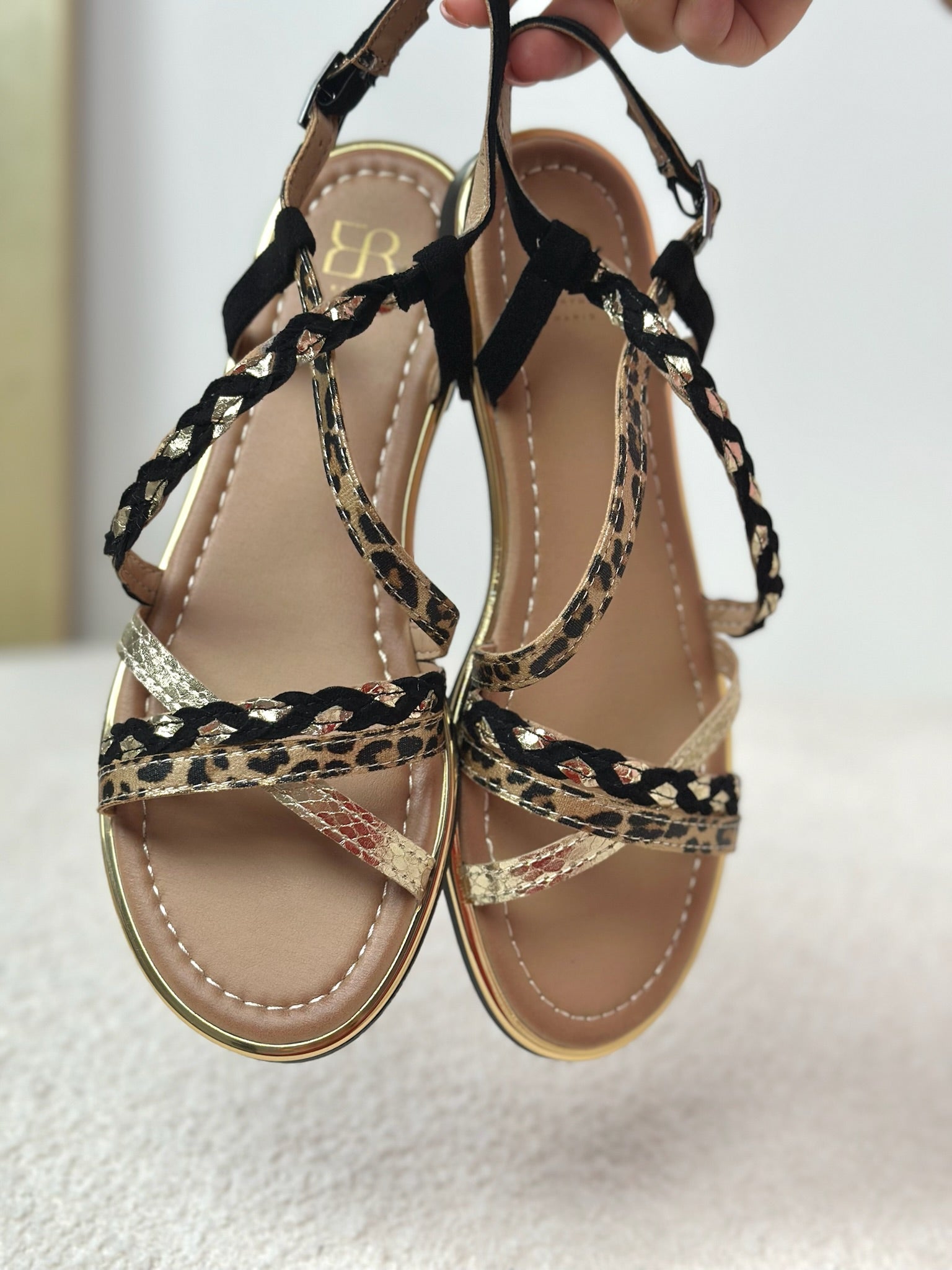 Shanina Black Sandaal