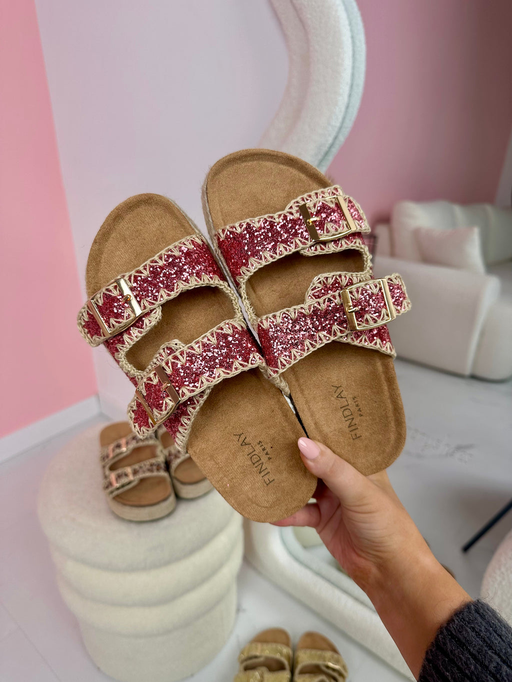 Glitz Pink Slipper