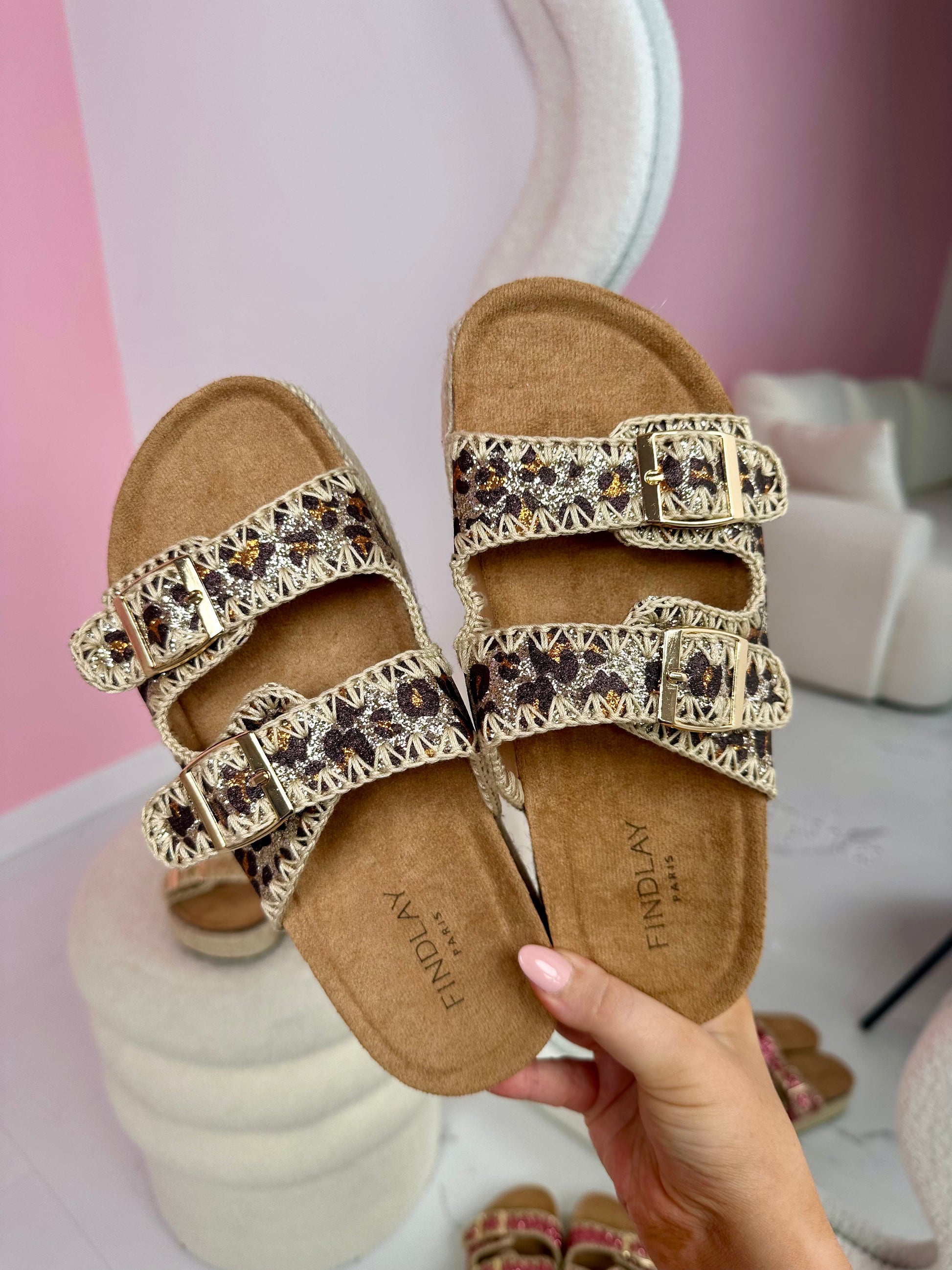 Glitz Leopard Slipper