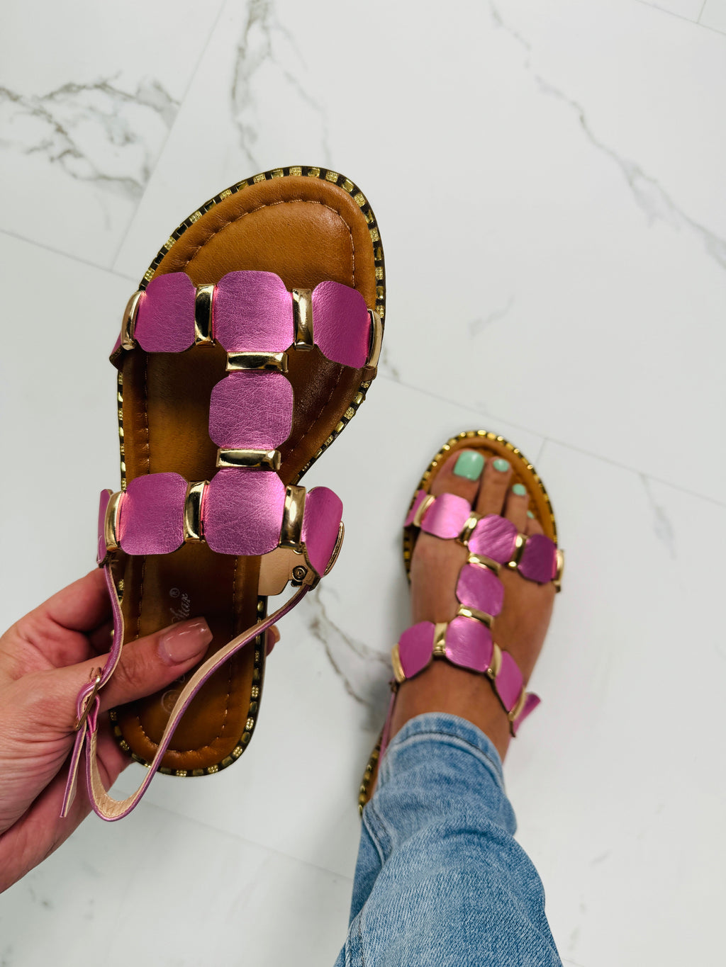 289 Pink Sandaal