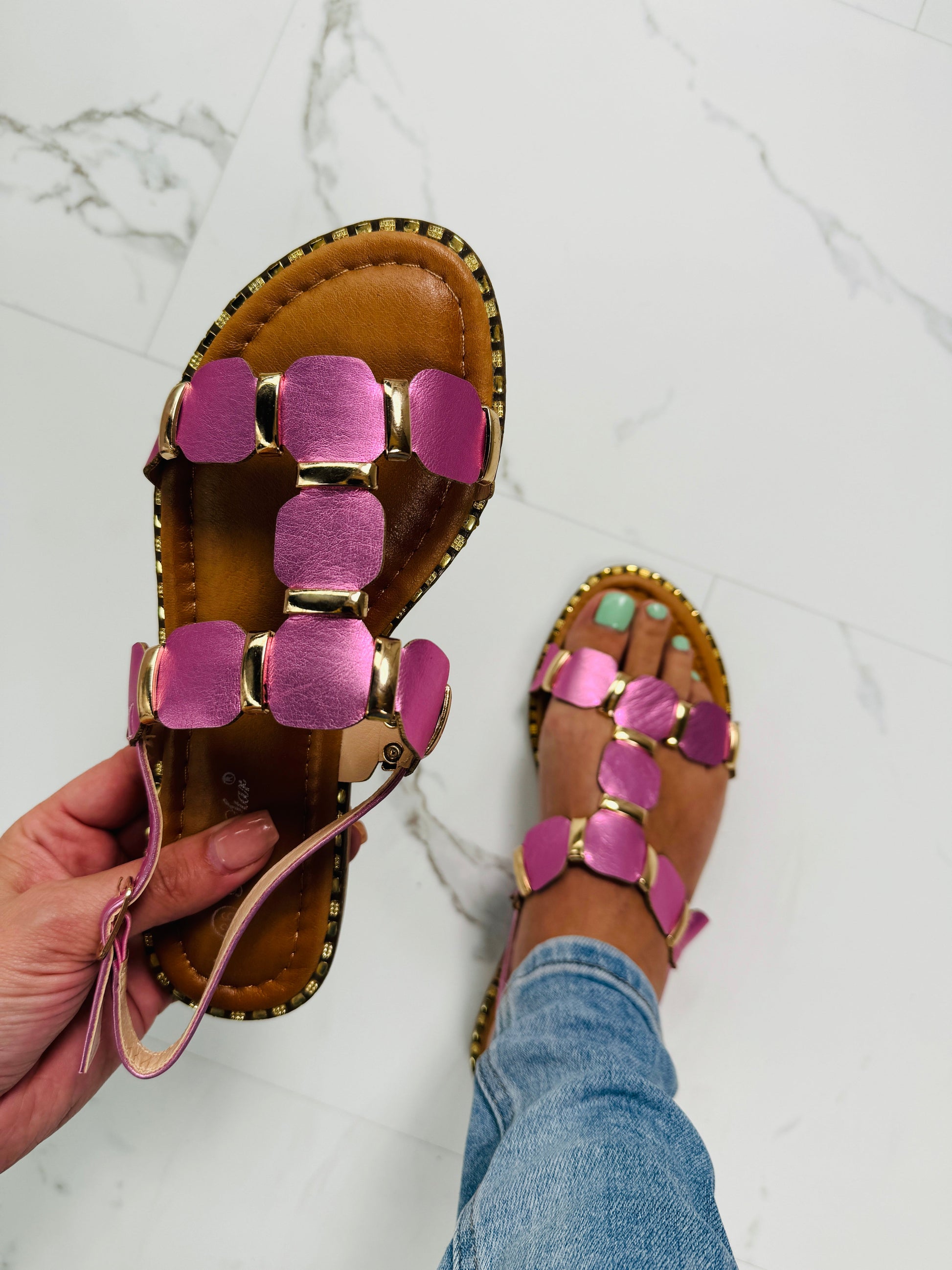 289 Pink Sandaal