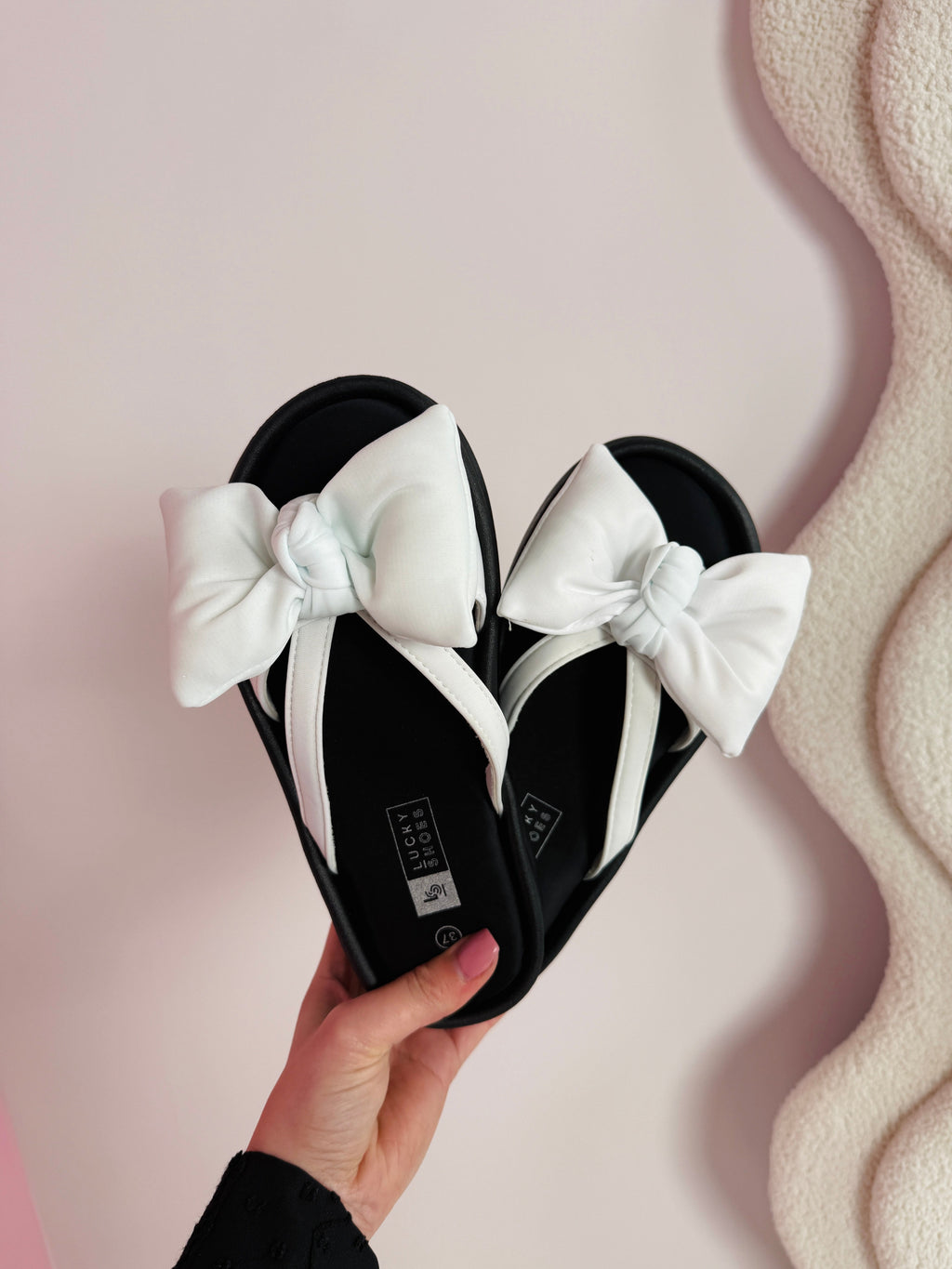 Kathleen White Slipper