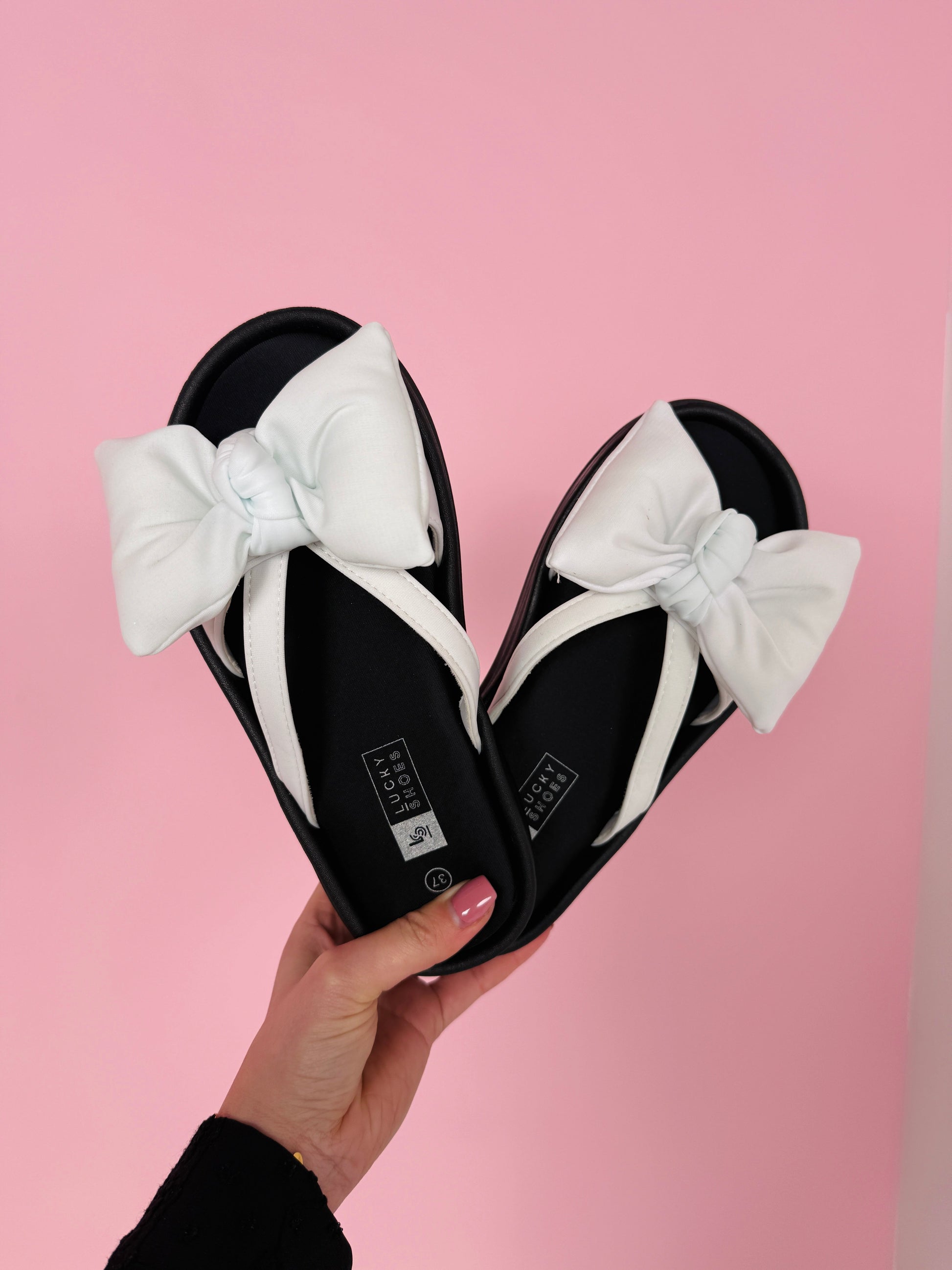 Kathleen White Slipper