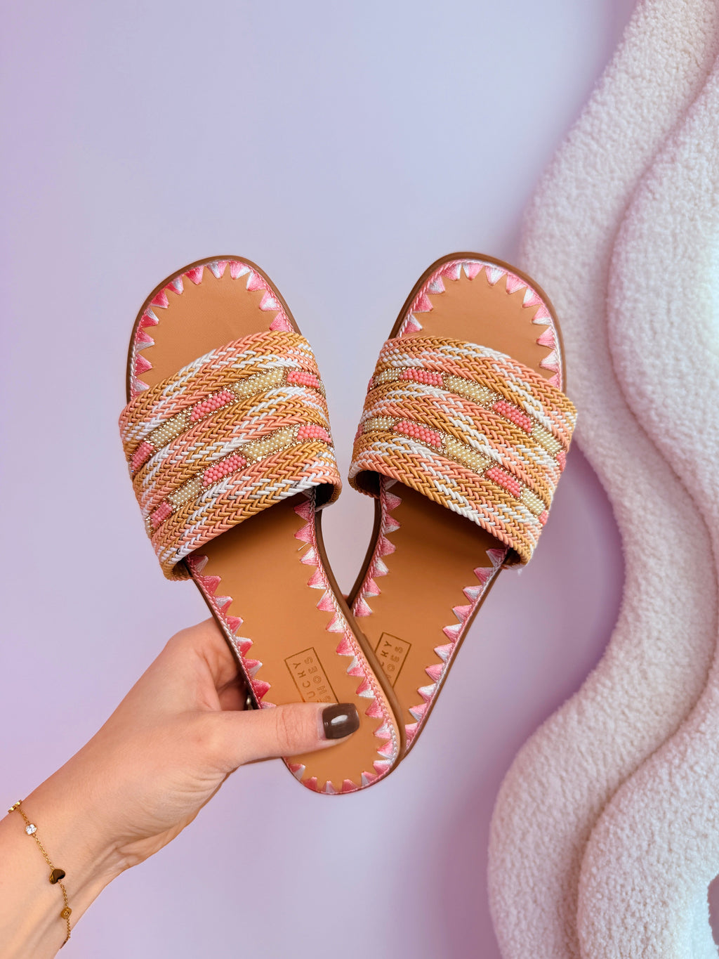 Lian Pink Slipper