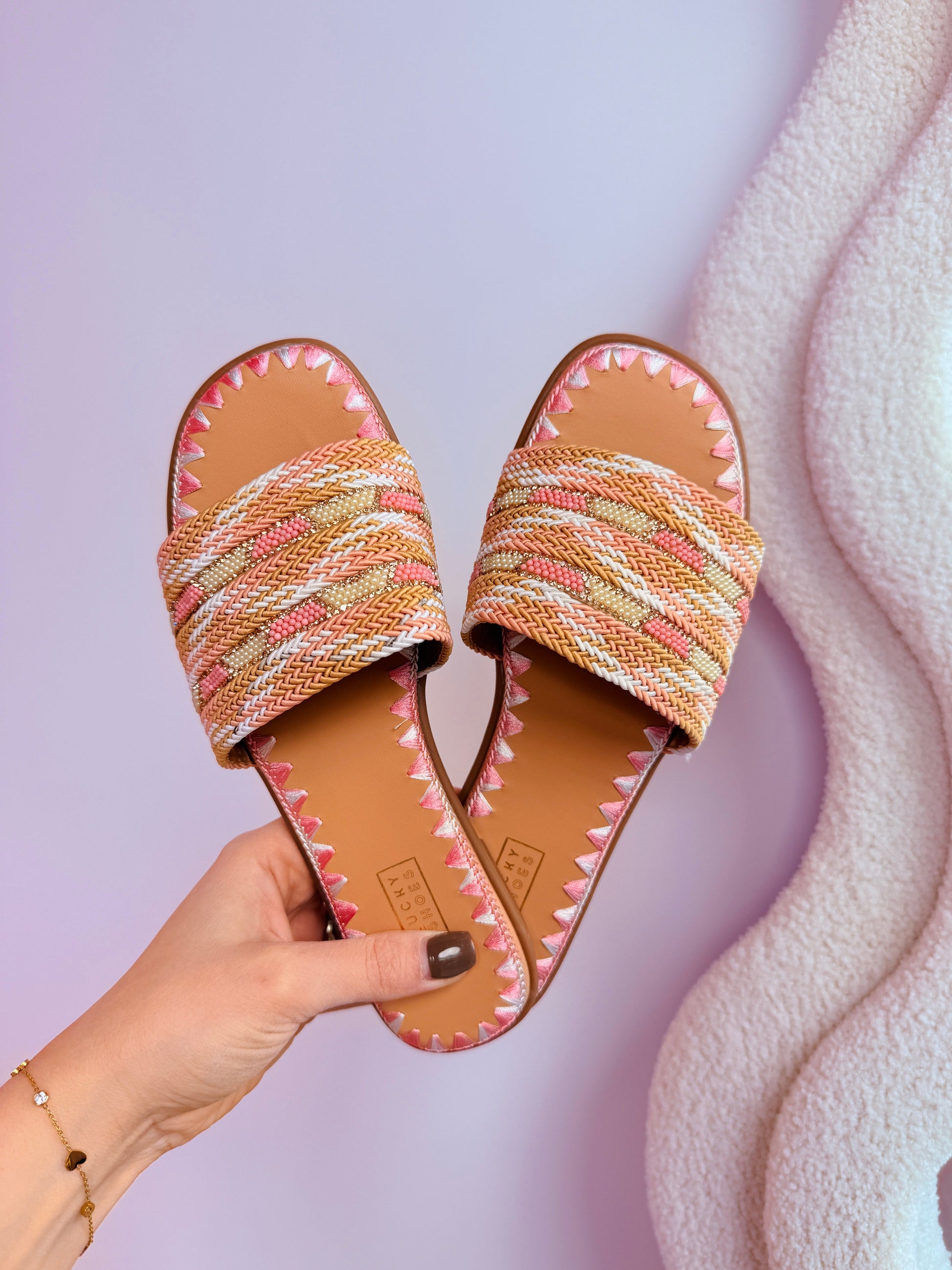 Lian Pink Slipper