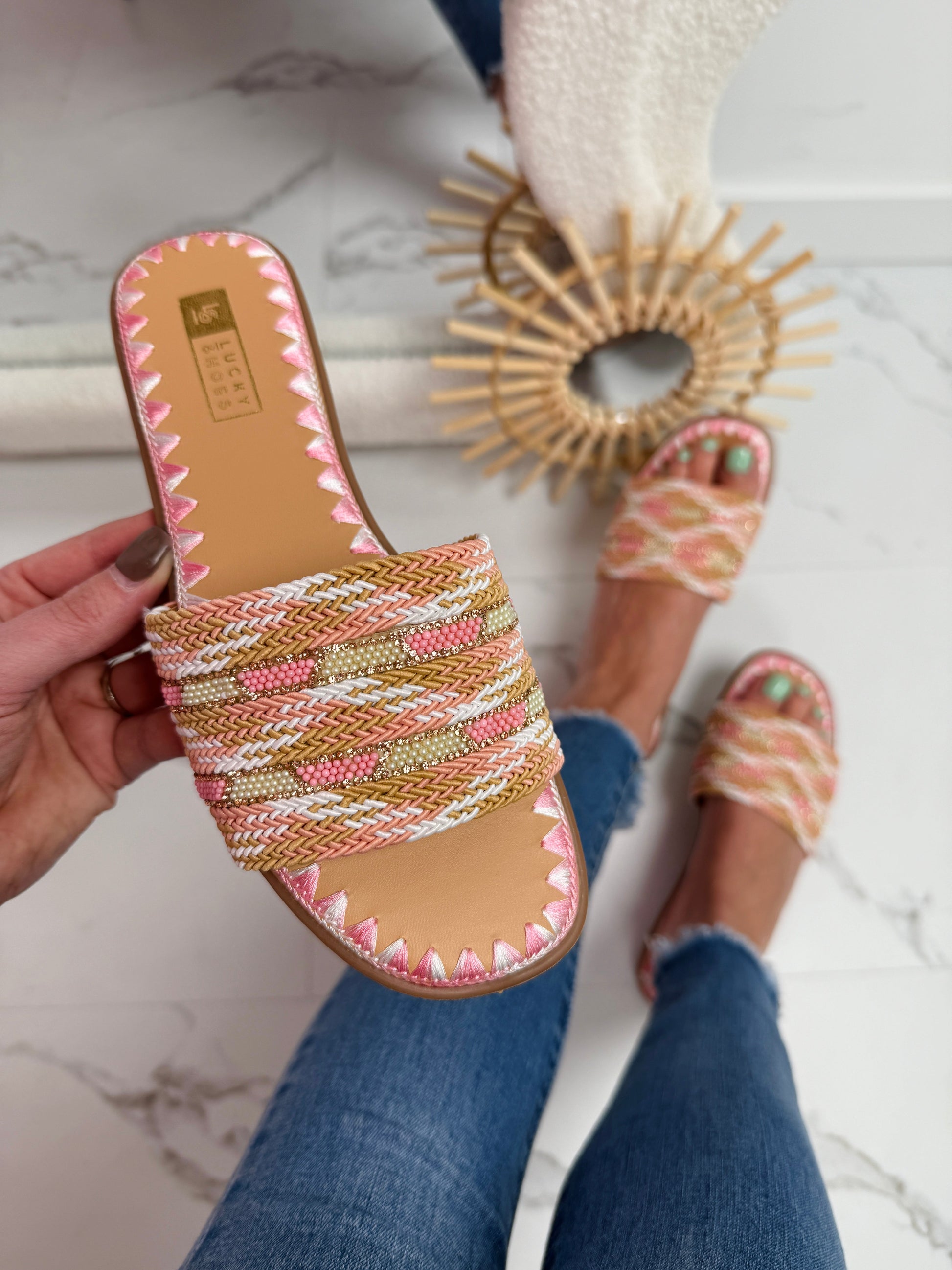 Lian Pink Slipper