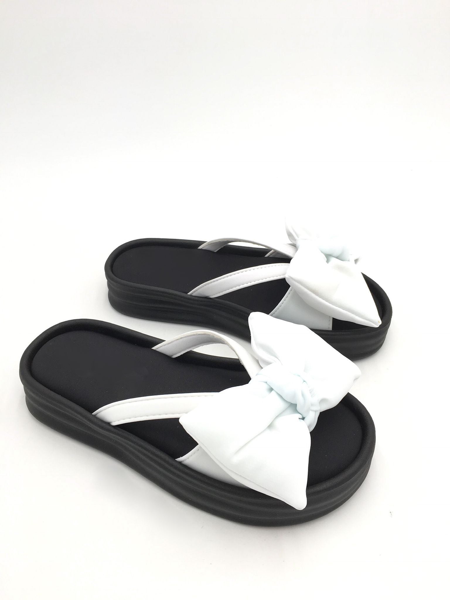 Kathleen White Slipper