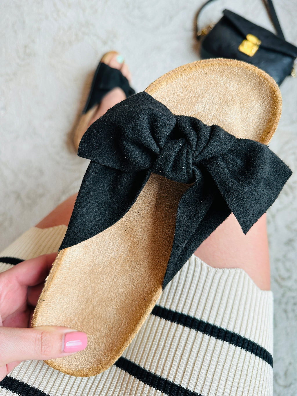 Romi Black Slipper