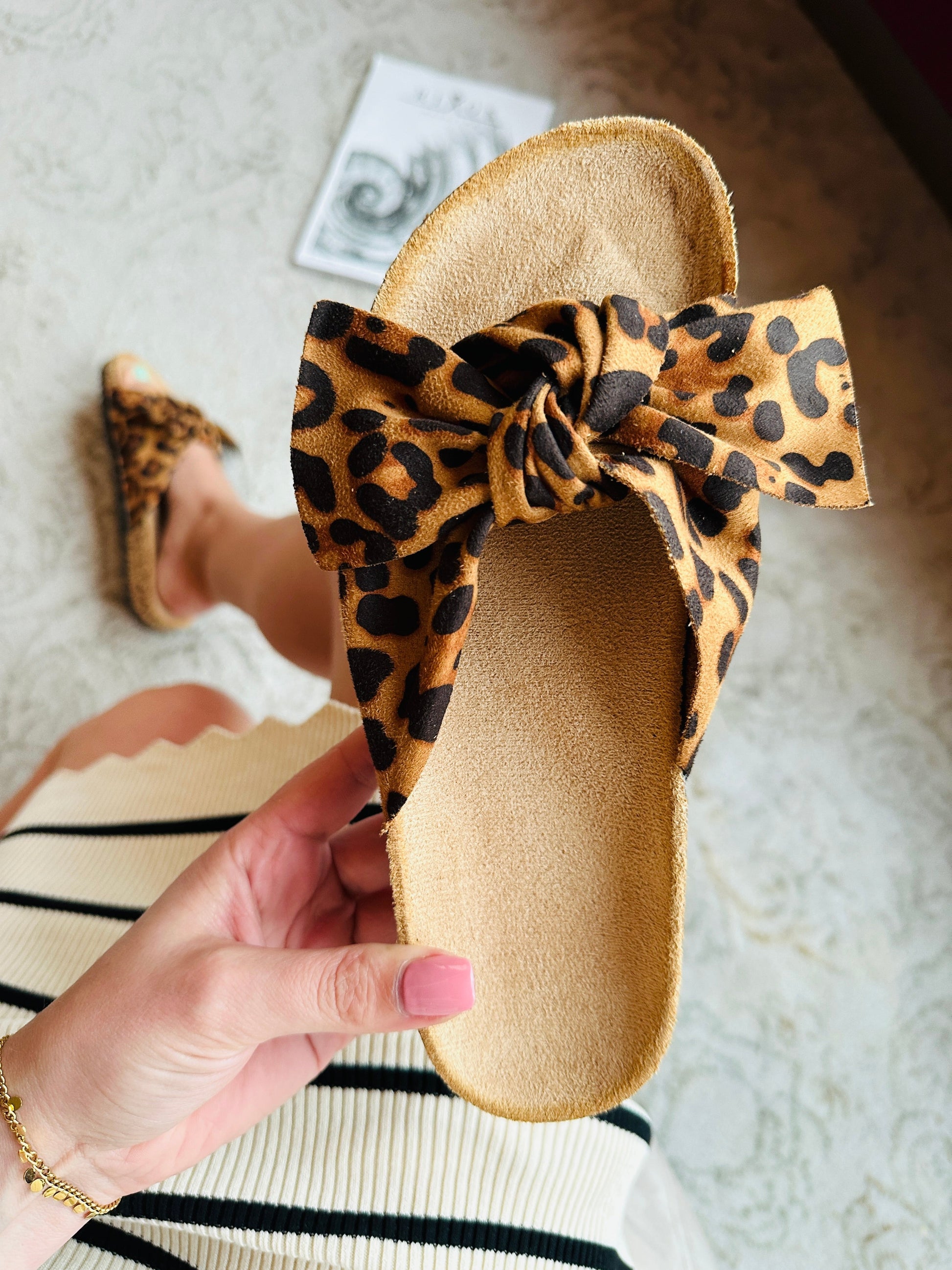 Romi Leopard Slipper